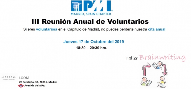 III reunion de voluntarios