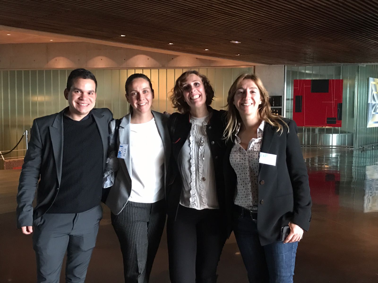 Juan Antonio Márquez Sánchez, Pilar Zamoro Tapia, Anabel Domínguez Pardo y Cristina Porras Álvaro